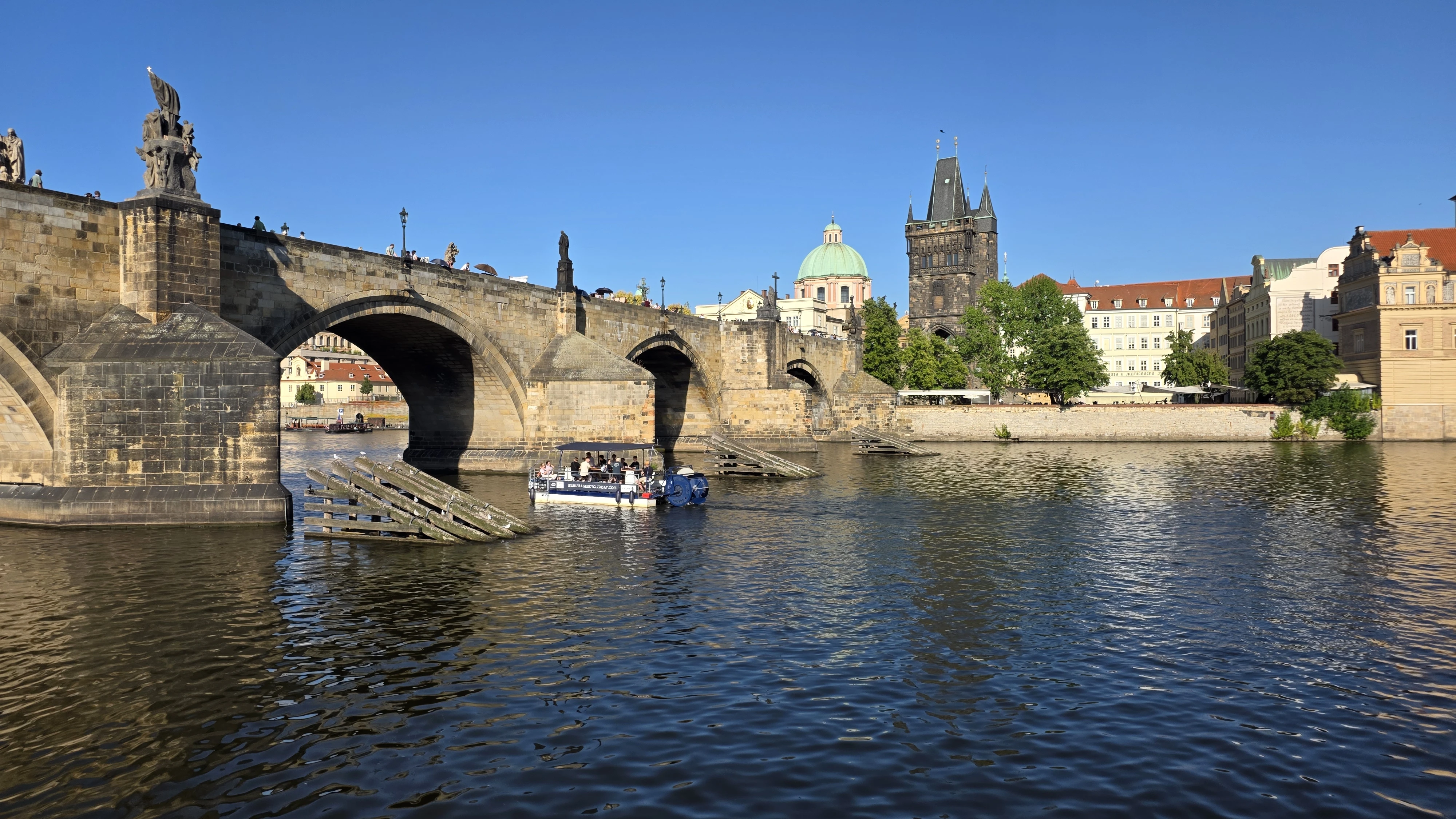 Charles Bridge over the Vltava
